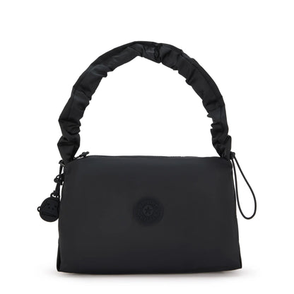 Eleni Medium Smooth Satin Shoulder Bag