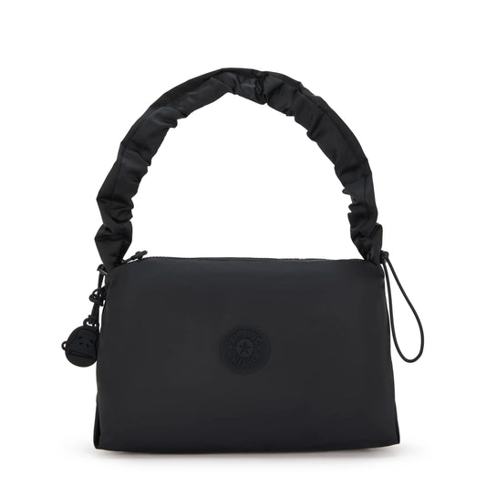 Eleni Medium Smooth Satin Shoulder Bag