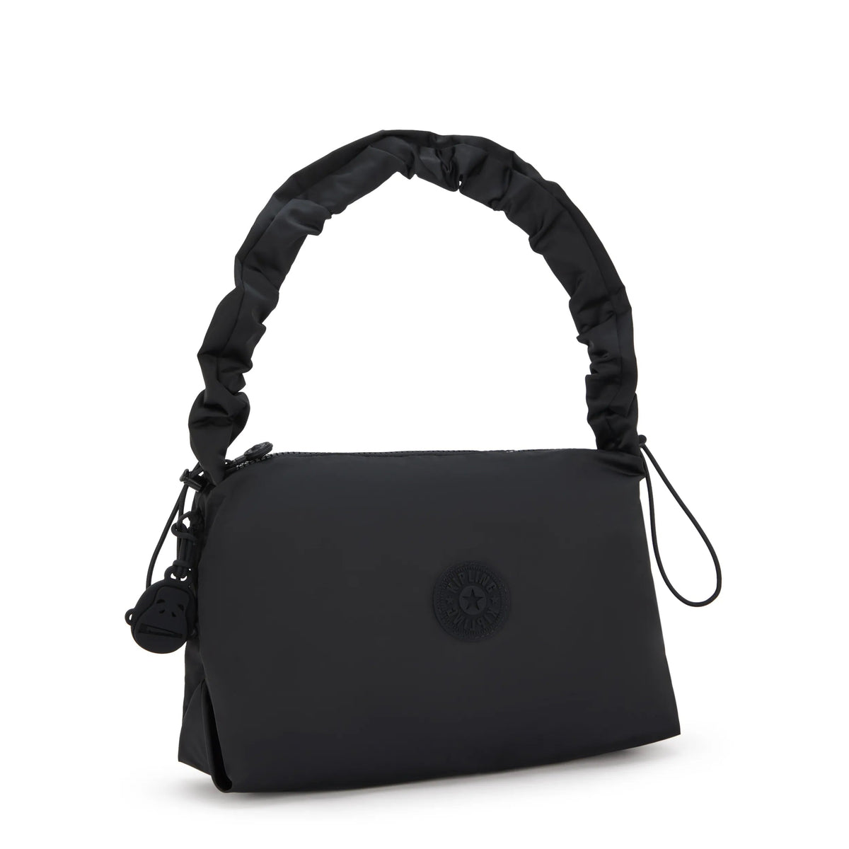 Eleni Medium Smooth Satin Shoulder Bag