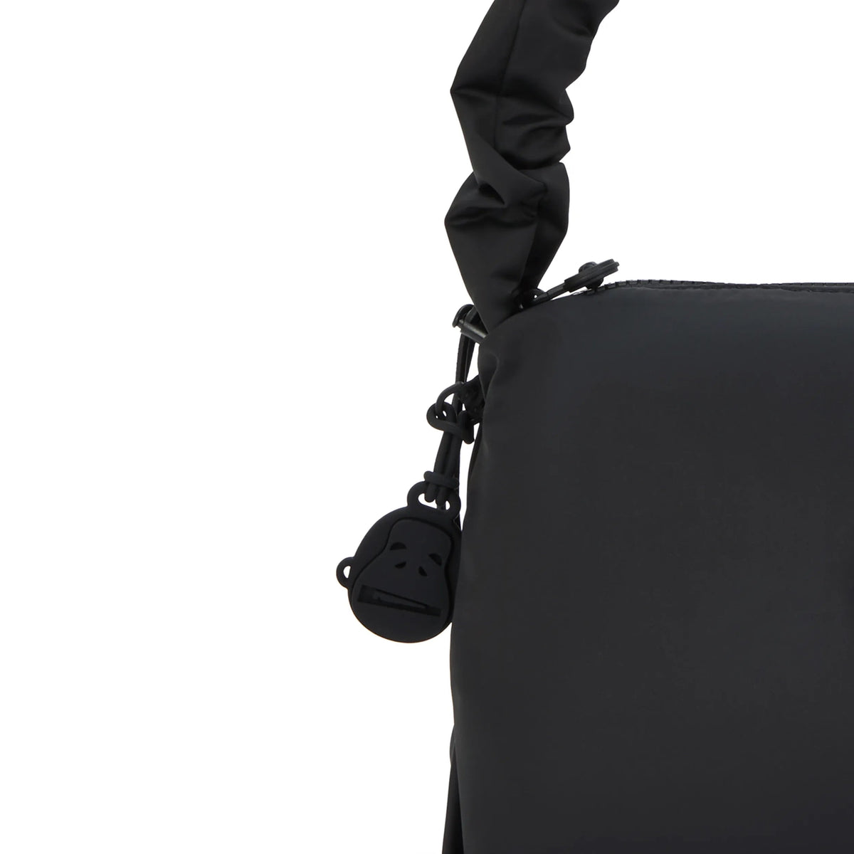 Eleni Medium Smooth Satin Shoulder Bag