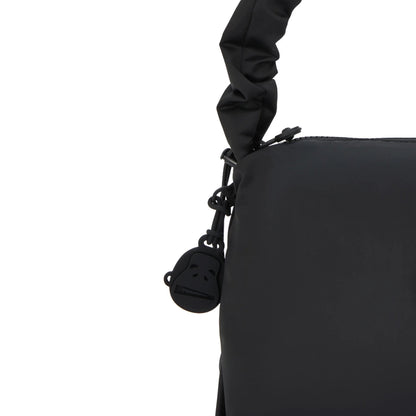 Eleni Medium Smooth Satin Shoulder Bag