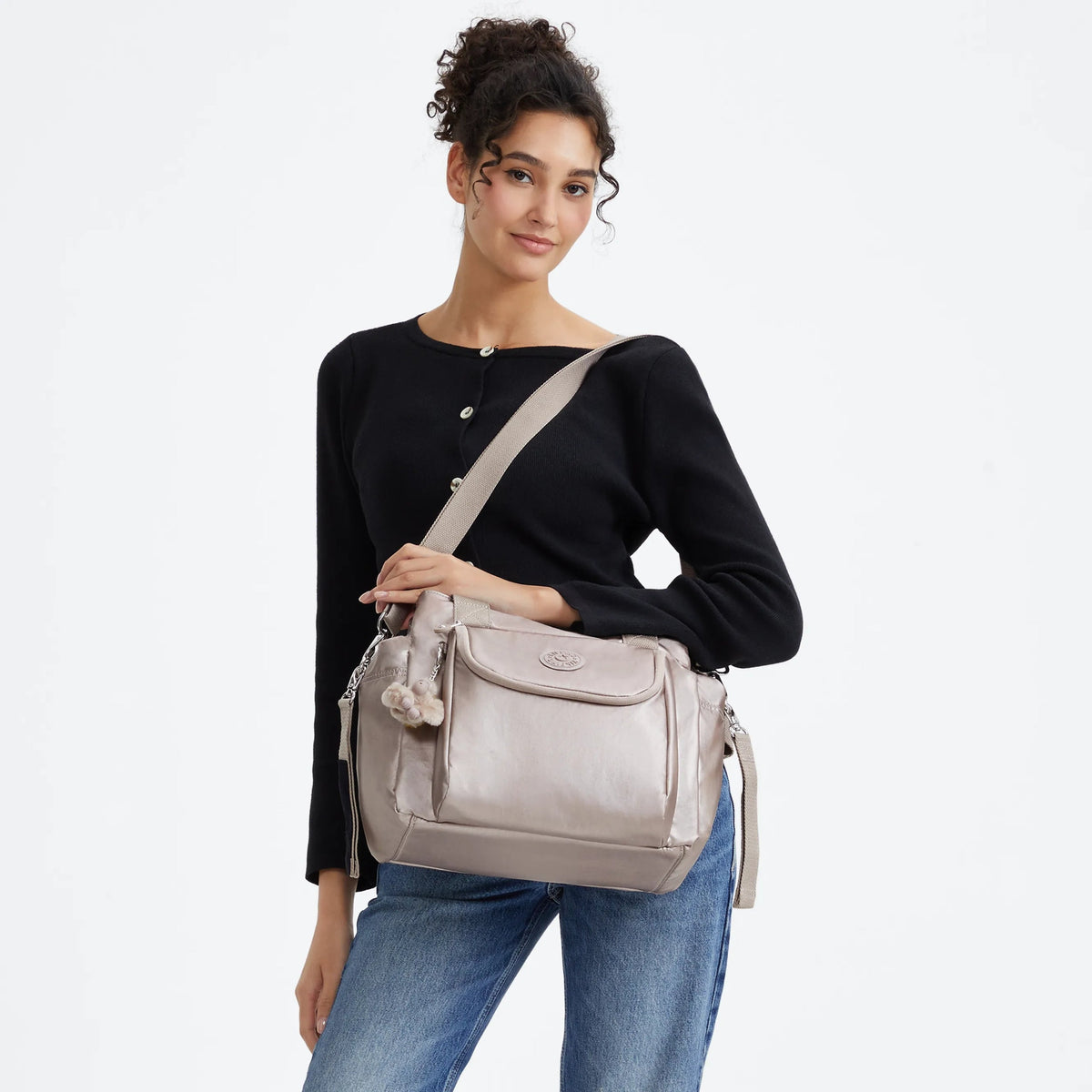 Nappisac Metallic Diaper Bag