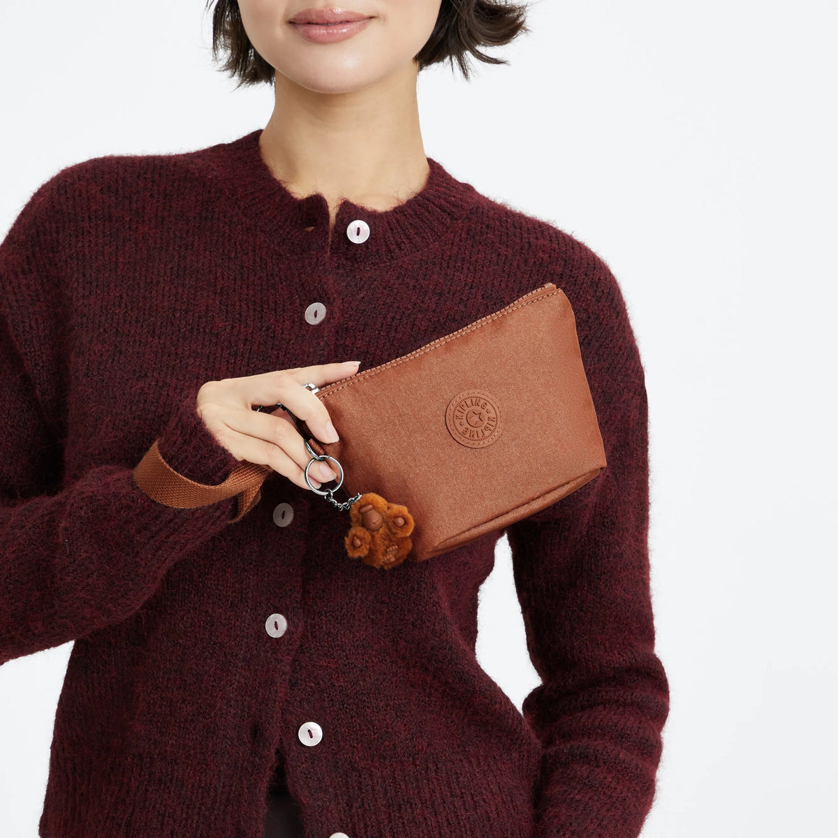 Naomi Small Metallic Pouch