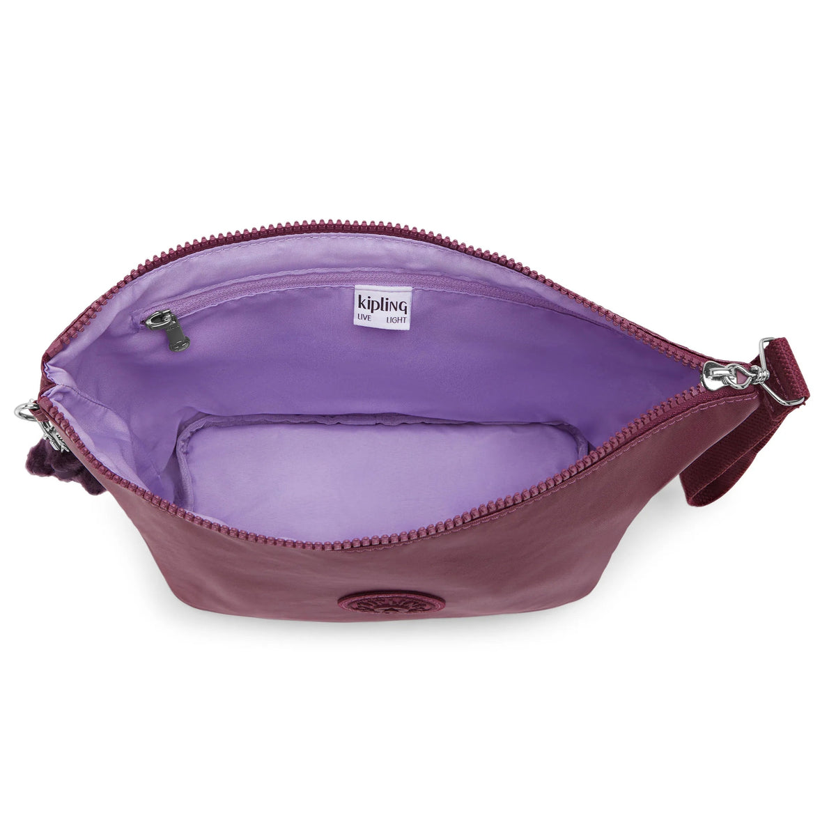 Naomi Large Metallic Pouch