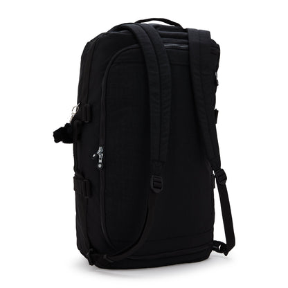 Jonis Up Medium Laptop Duffle Backpack Black Noir