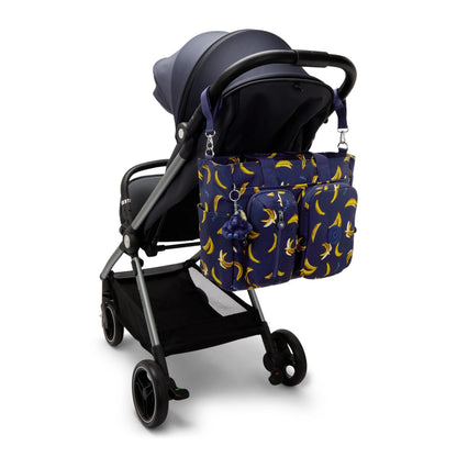 Babygear Printed Convertible Diaper Backpack