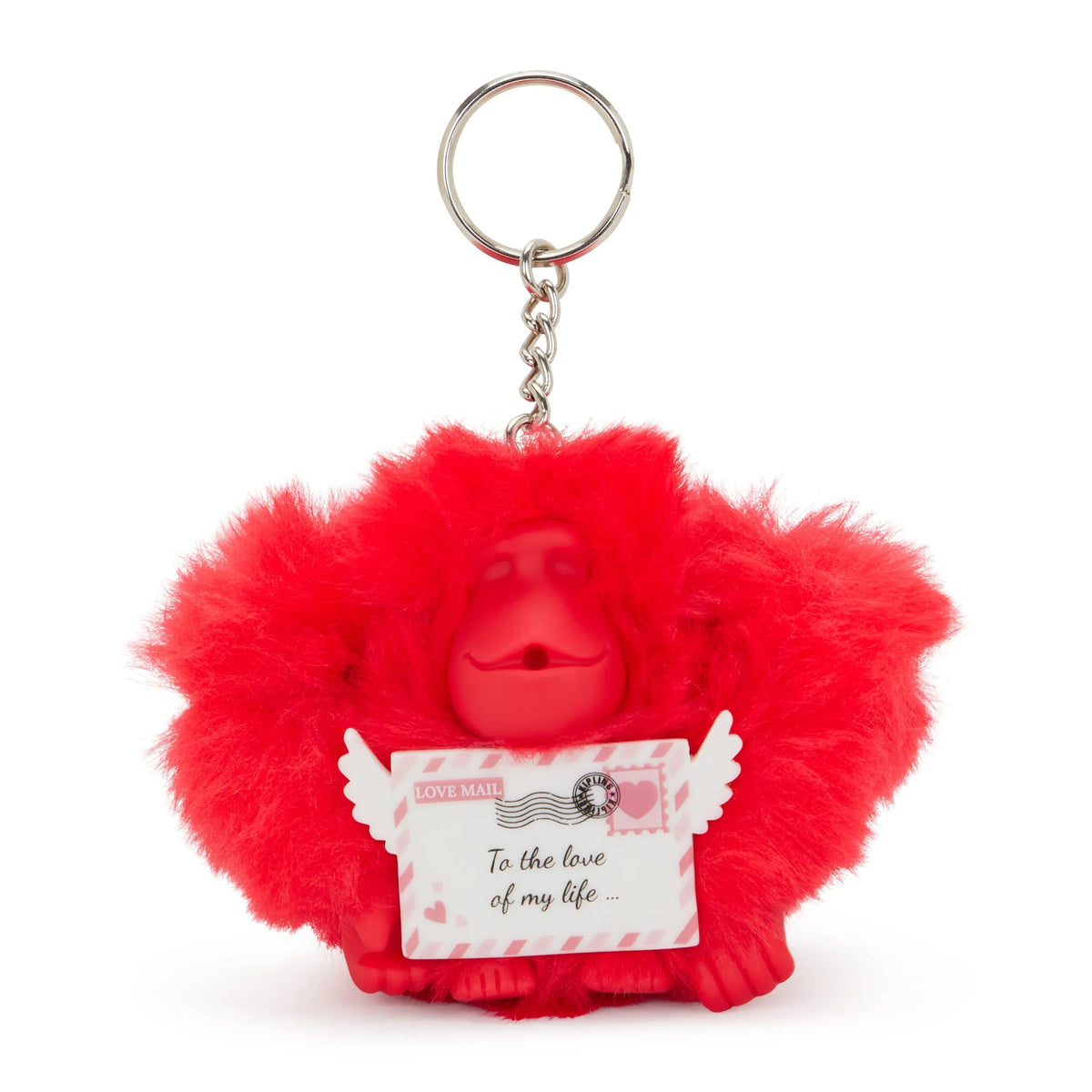 Valentine Letter Monkey Keychain