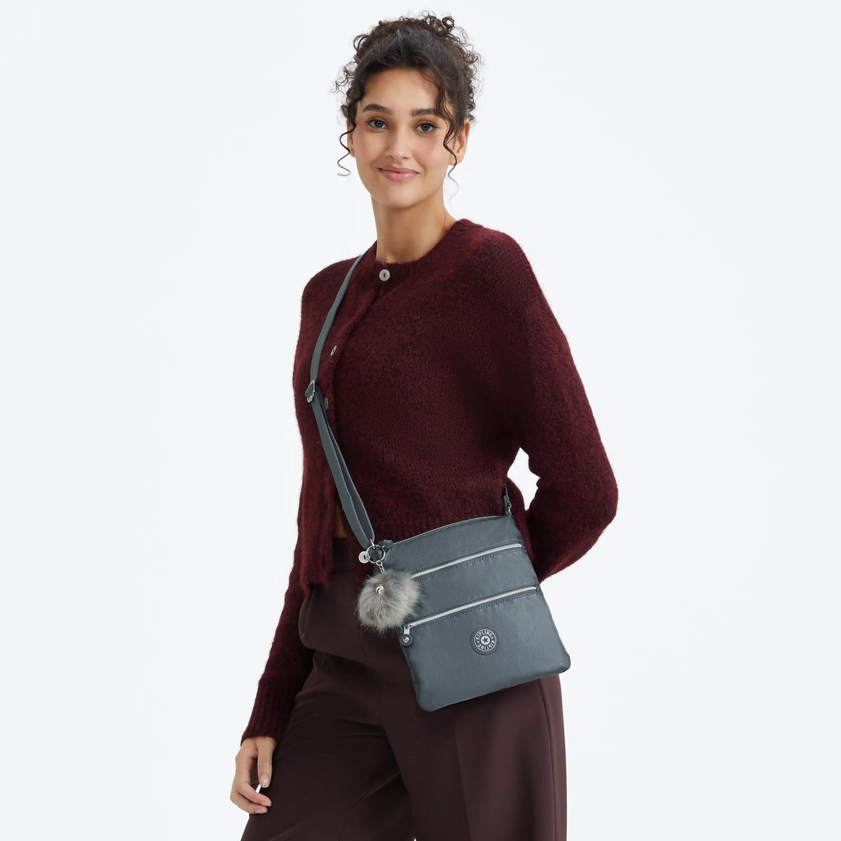 Keiko Metallic Crossbody Mini Bag